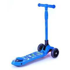 Трехколесный скутер SMJ ALIEN, синий, AF-WG006 цена и информация | Самокаты | pigu.lt