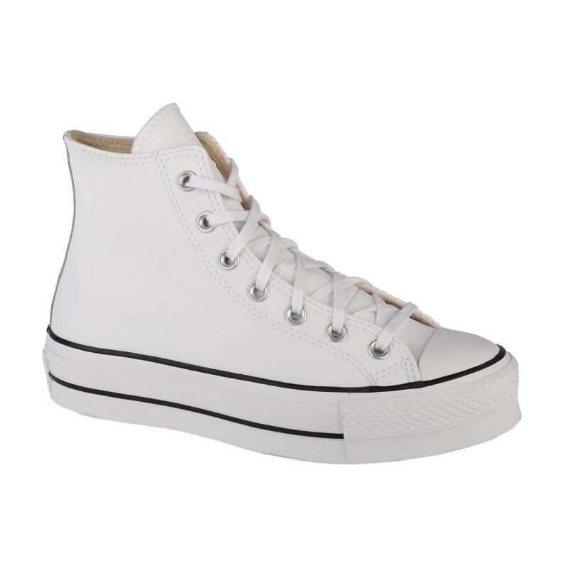 Sportiniai bateliai moterims Converse Chuck Taylor All Star Lift W 561676C, balti kaina ir informacija | Sportiniai bateliai, kedai moterims | pigu.lt