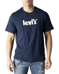 Marškinėliai vyrams Levi's 343408, mėlyni kaina ir informacija | Vyriški marškinėliai | pigu.lt