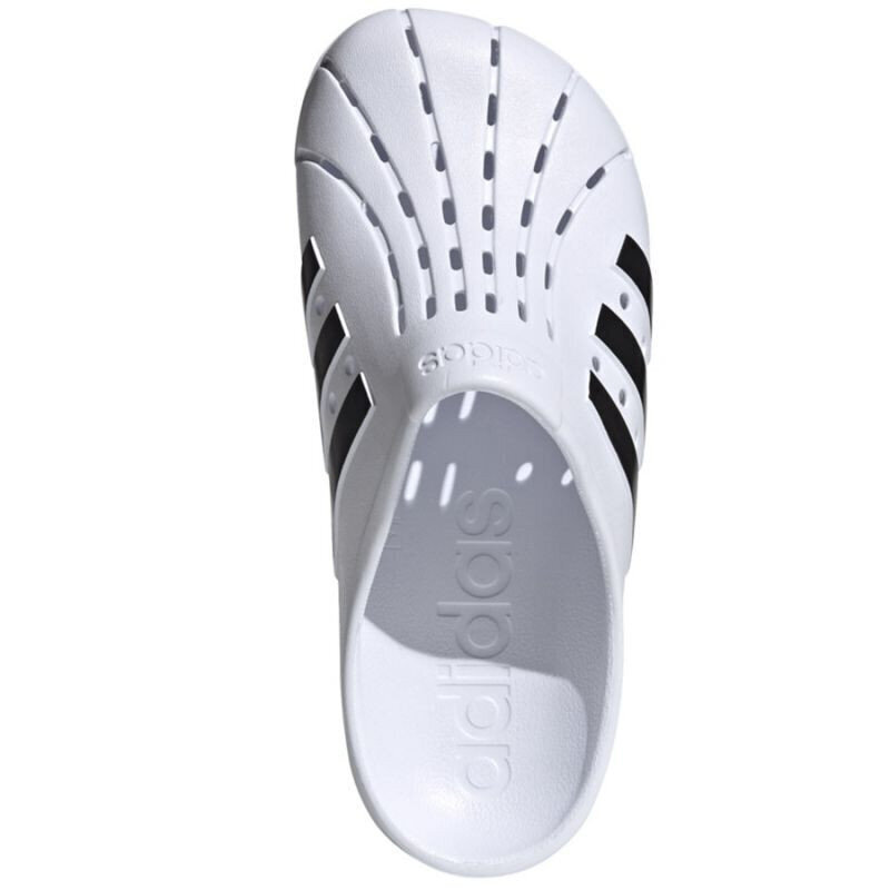 Šlepetės moterims Adidas Adilette Clog FY8970, baltos цена и информация | Šlepetės moterims | pigu.lt