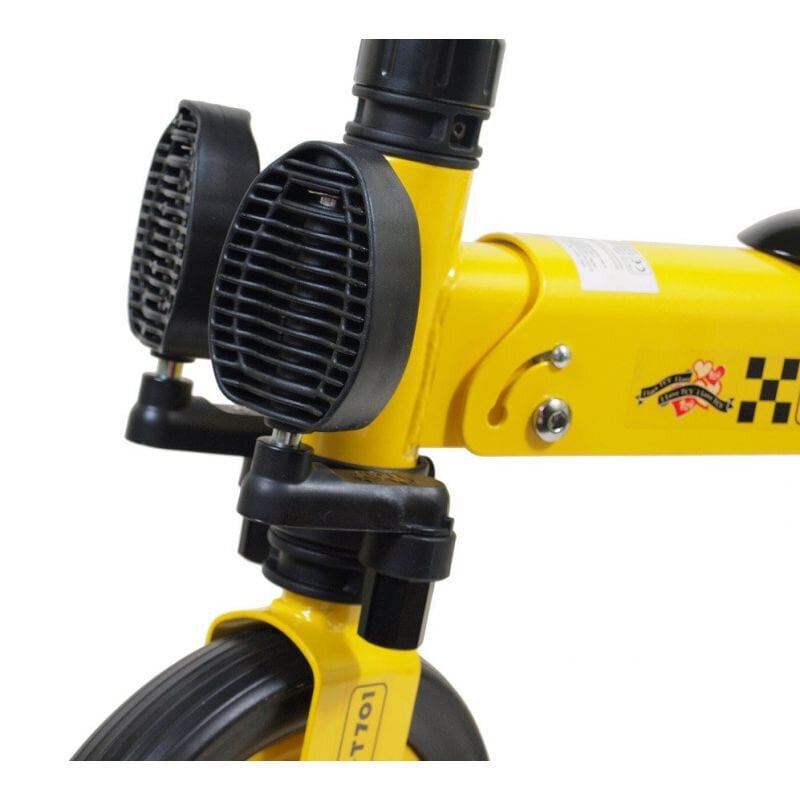 Vaikiškas triratis dviratis TCV-T701, geltonas kaina ir informacija | Triratukai | pigu.lt