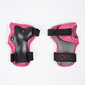 Kelių, riešų ir alkūnių apsaugos SMJ Sport BS-P003 Junior, rožinės, juodos kaina ir informacija | Apsaugos | pigu.lt