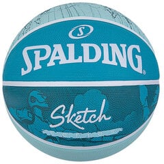 Spalding Sketch Crack kamuolys цена и информация | Баскетбольные мячи | pigu.lt