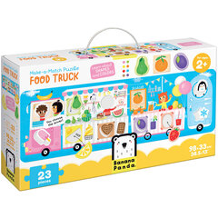Dėlionė Make-a-Match Puzzle Food Truck цена и информация | Пазлы | pigu.lt