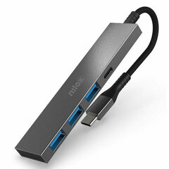 Nilox USB-C x 4 kaina ir informacija | Adapteriai, USB šakotuvai | pigu.lt