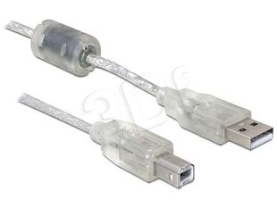 Delock - Кабель USB 2.0 AM-BM 0,5M + Ferryt цена и информация | USB накопители | pigu.lt
