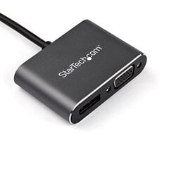 Адаптер USB C—DisplayPort/VGA Startech CDP2DPVGA цена и информация | Адаптеры, USB-разветвители | pigu.lt