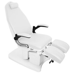 Elektrinis kosmetologinis pedikiūro fotelis Azzurro 709A 3, baltas kaina ir informacija | Baldai grožio salonams | pigu.lt