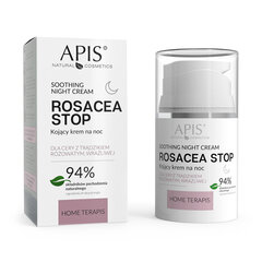 Успокаивающий ночной крем Apis Rosacea-Stop Home Terapis, 50 мл цена и информация | Кремы для лица | pigu.lt