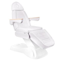 Косметическое электрическое кресло Lux 273b с 3 моторами, белое цена и информация | Мебель для салонов красоты | pigu.lt