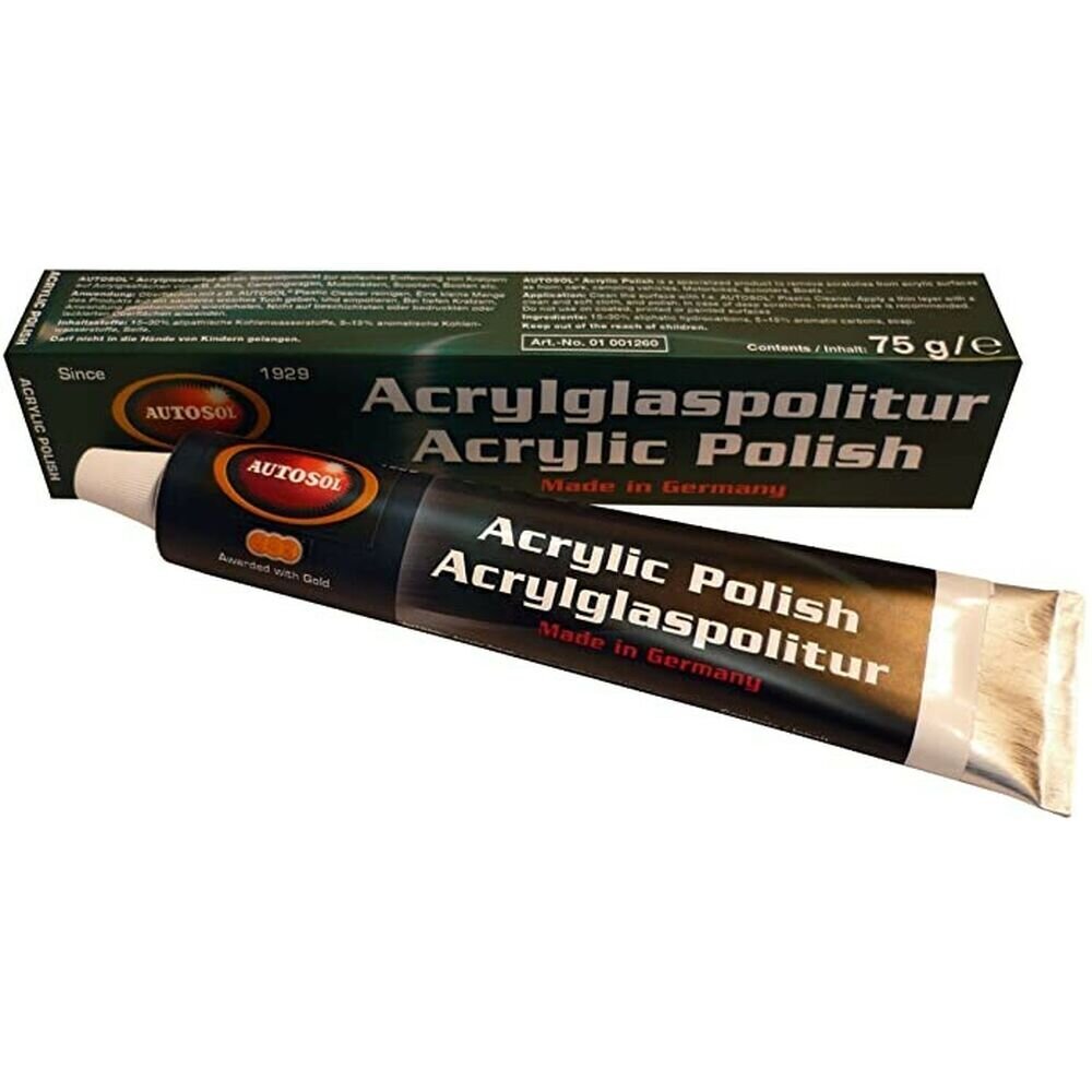 Metalo poliruoklis Autosol SOL01001260 75 ml kaina ir informacija | Autochemija | pigu.lt