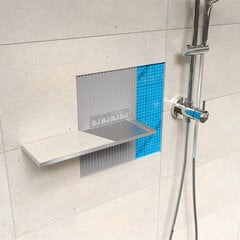Полка для ванной Proshelf, прямоугольная, нержавеющая сталь, 115 мм x 300 мм цена и информация | Набор акскссуаров для ванной | pigu.lt