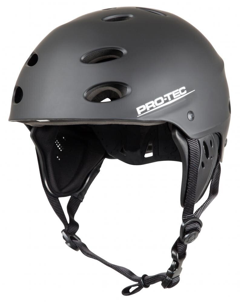 Šalmas vandens sportui Pro Tec Helmet Ace Wake Rubber, juodas цена и информация | Vandenlentės ir jų priedai | pigu.lt