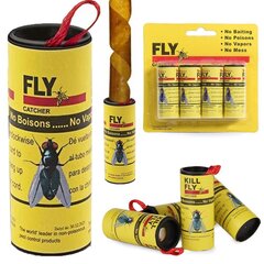 Липкая лента для защиты от насекомых, 4 рулончика цена и информация | Средства от комаров и клещей | pigu.lt