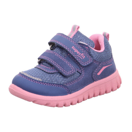 Superfit batukai be auliuko, mėlyni 1070535 цена и информация | Sportiniai batai vaikams | pigu.lt