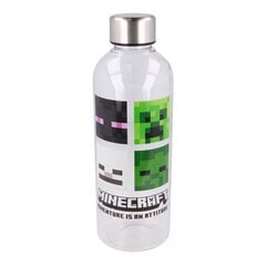 Пластиковая бутылка - Minecraft, 850 мл цена и информация | Фляги для воды | pigu.lt