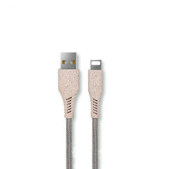 KSIX, USB, 1 m, baltas kaina ir informacija | Laidai telefonams | pigu.lt