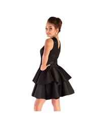 Черное платье Karieela 90543 цена и информация | Платья | pigu.lt