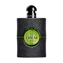 Ароматная вода Yves Saint Laurent Black Opium Illicit Green EDP для женщин, 75 мл. цена и информация | Женские духи | pigu.lt