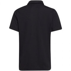 Vaikiški Polo marškinėliai Adidas Entrada 22 H57481, juodi kaina ir informacija | Futbolo apranga ir kitos prekės | pigu.lt