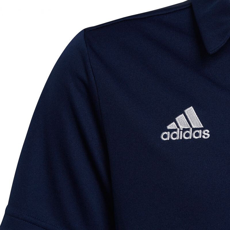 Vaikiški Polo marškinėliai Adidas Entrada 22 H57493, tamsiai mėlyni kaina ir informacija | Futbolo apranga ir kitos prekės | pigu.lt