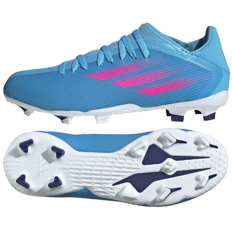 Futbolo bateliai Adidas X Speedflow, mėlyni цена и информация | Futbolo bateliai | pigu.lt