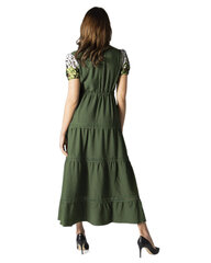 Платье женское Desigual, зеленое цена и информация | Платья | pigu.lt