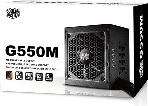 Cooler Master 550W (RS-550-AMAA-B1) kaina ir informacija | Maitinimo šaltiniai (PSU) | pigu.lt