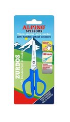 Ножницы Alpino для левшей, 13 см цена и информация | Канцелярские товары | pigu.lt