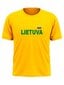 Marškinėliai geltoni su Vyčiu ant nugaros kaina ir informacija | Lietuviška sirgalių atributika | pigu.lt