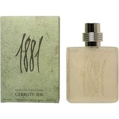 Мужская парфюмерия 1881 Cerruti EDT: Емкость - 50 ml цена и информация | Мужские духи | pigu.lt