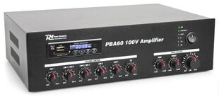 Усилитель Power Dynamics PBA60 100 В, 60 Вт цена и информация | Домашняя акустика и системы «Саундбар» («Soundbar“) | pigu.lt