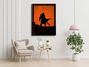 Tapyba ant drobės Fallout Dawn of Heroes Lone Wanderer, 40x50 cm kaina ir informacija | Reprodukcijos, paveikslai | pigu.lt