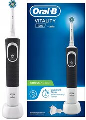 Электрическая зубная щетка Braun Oral-B Vitality 100 Cross Action цена и информация | Электрические зубные щетки | pigu.lt
