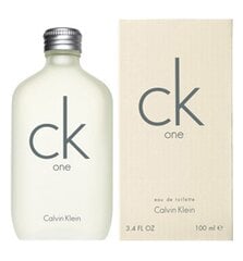 Tualetinis vanduo Calvin Klein CK One EDT moterims/vyrams 100 ml kaina ir informacija | Kvepalai moterims | pigu.lt