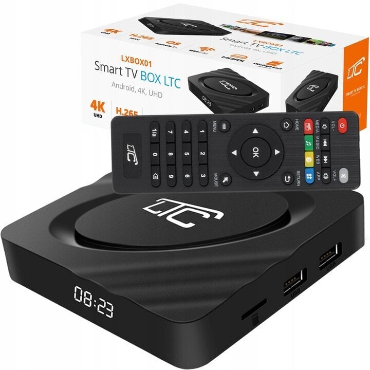 Мультимедийный проигрыватель Smart Box TV 4K цена | pigu.lt