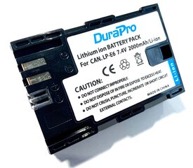 Canon LP-E6 akumuliatorius 2000 mAh цена и информация | Аккумуляторы для фотоаппаратов | pigu.lt