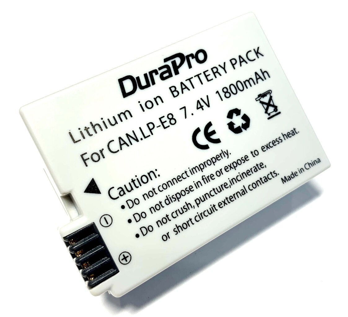 Canon LP-E8 akumuliatorius 1800 mAh kaina ir informacija | Akumuliatoriai fotoaparatams | pigu.lt