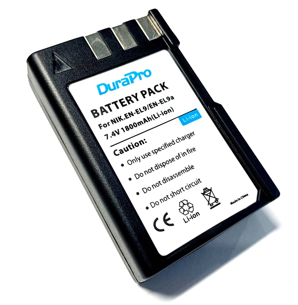 Nikon EN-EL9 akumuliatorius 1800 mAh kaina ir informacija | Akumuliatoriai fotoaparatams | pigu.lt