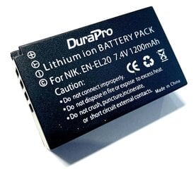 Nikon EN-EL20 akumuliatorius 1200 mAh цена и информация | Аккумуляторы для фотоаппаратов | pigu.lt