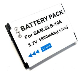 Samsung SLB-10A akumuliatorius 1800 mAh цена и информация | Аккумуляторы для фотоаппаратов | pigu.lt