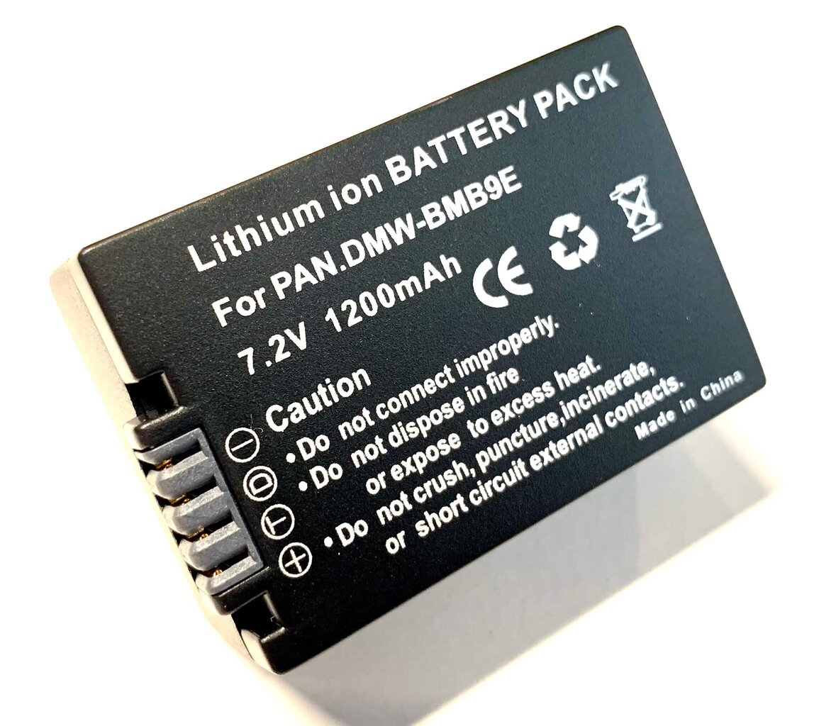 Panasonic DMW-BMB9 akumuliatorius 1200 mAh kaina ir informacija | Akumuliatoriai fotoaparatams | pigu.lt