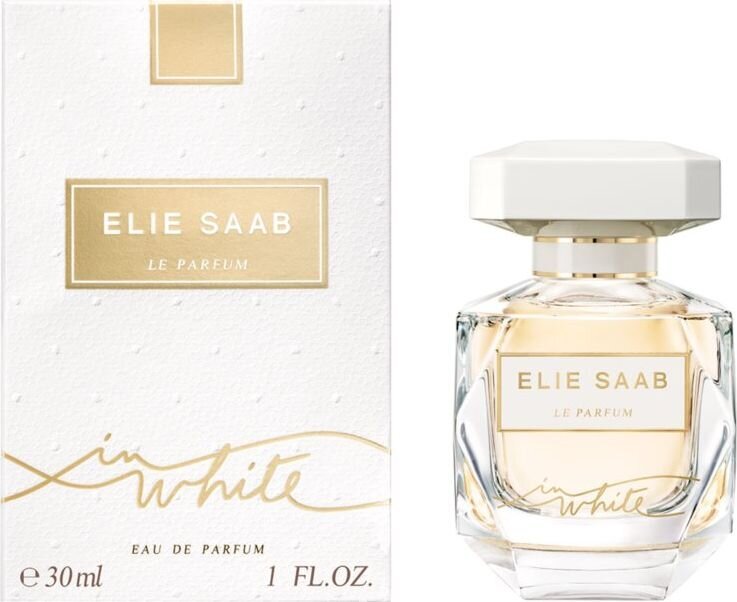 Kvapusis vanduo Elie Saab Le Parfum In White EDP moterims, 30 ml цена и информация | Kvepalai moterims | pigu.lt