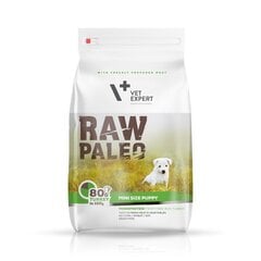 Сухой беззерновой корм Raw Paleo для щенков мелких пород Puppy Mini, 8 кг цена и информация | Сухой корм для собак | pigu.lt