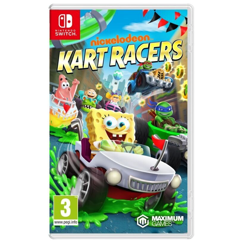 Nickelodeon Kart Racers, Switch kaina ir informacija | Kompiuteriniai žaidimai | pigu.lt