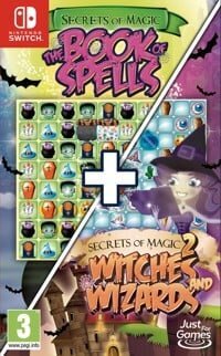 Secrets of Magic: The Book of Spells + Secrets of Magic 2: Witches and Wizards (Code in a Box) Switch žaidimas цена и информация | Kompiuteriniai žaidimai | pigu.lt