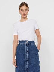 Женская футболка Vero Moda 10243889*03, белая 5714927466935 цена и информация | Женские футболки | pigu.lt