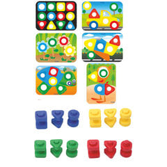 Игровой набор "Винты и гайки", L 45303 цена и информация | Развивающие игрушки | pigu.lt