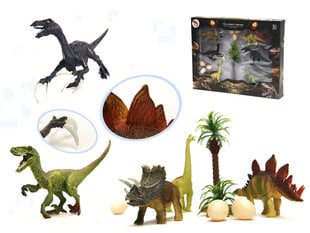 Набор фигурок динозавров (14 шт.) цена и информация | Развивающие игрушки | pigu.lt