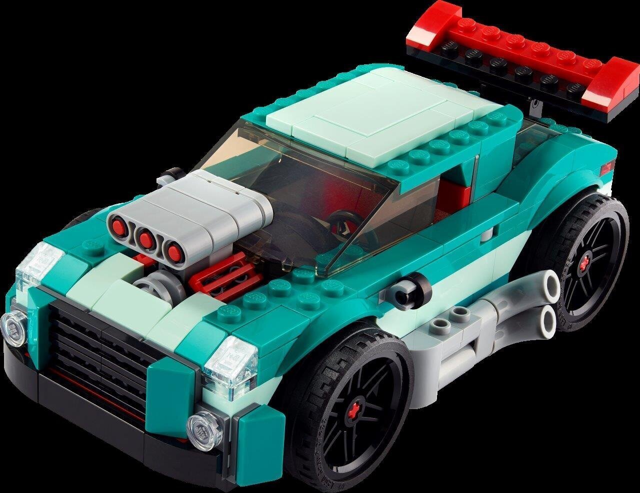 31127 LEGO® Creator Lenktyninis miesto automobilis kaina ir informacija | Konstruktoriai ir kaladėlės | pigu.lt